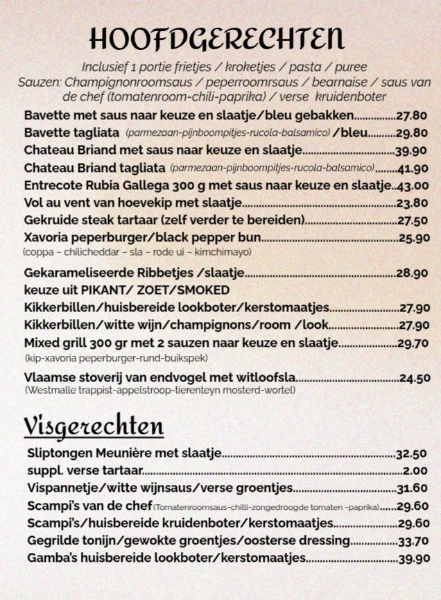 Hoofdgerechten